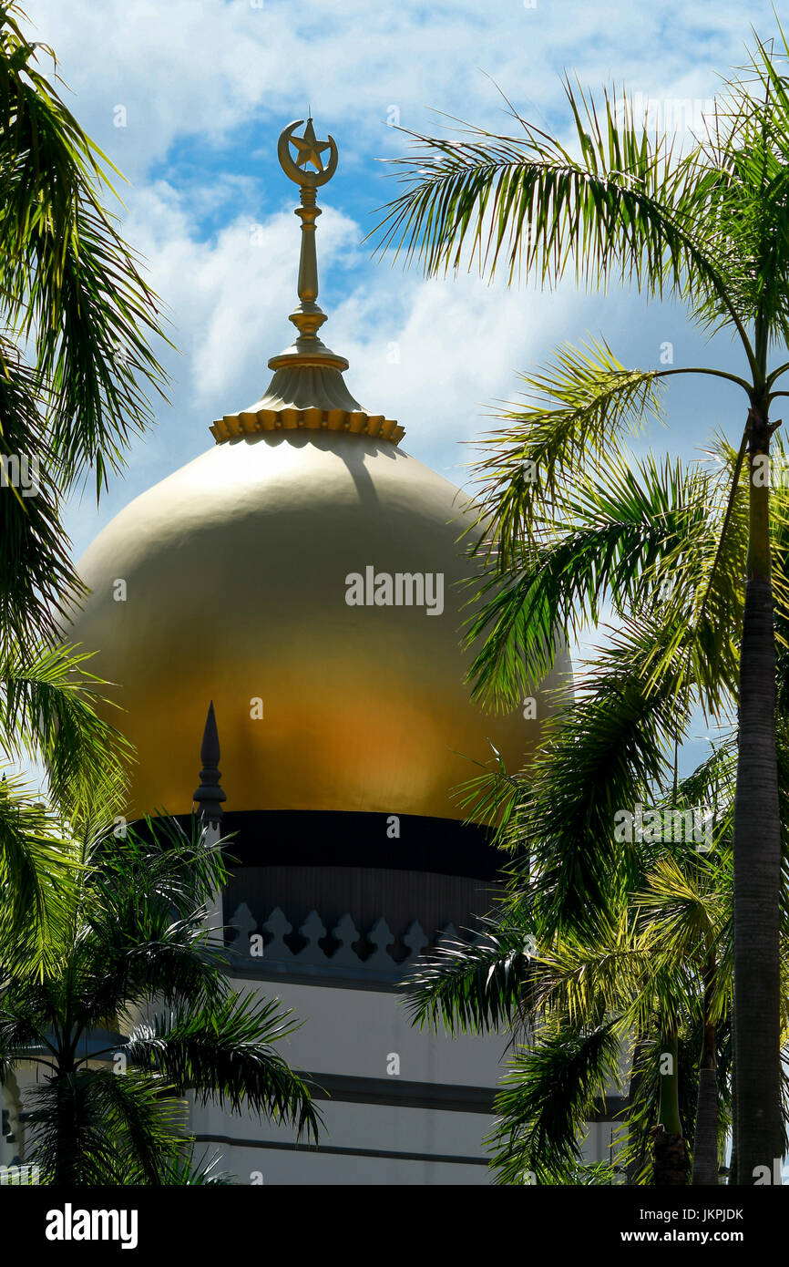 Moschee Sultan Stockfoto