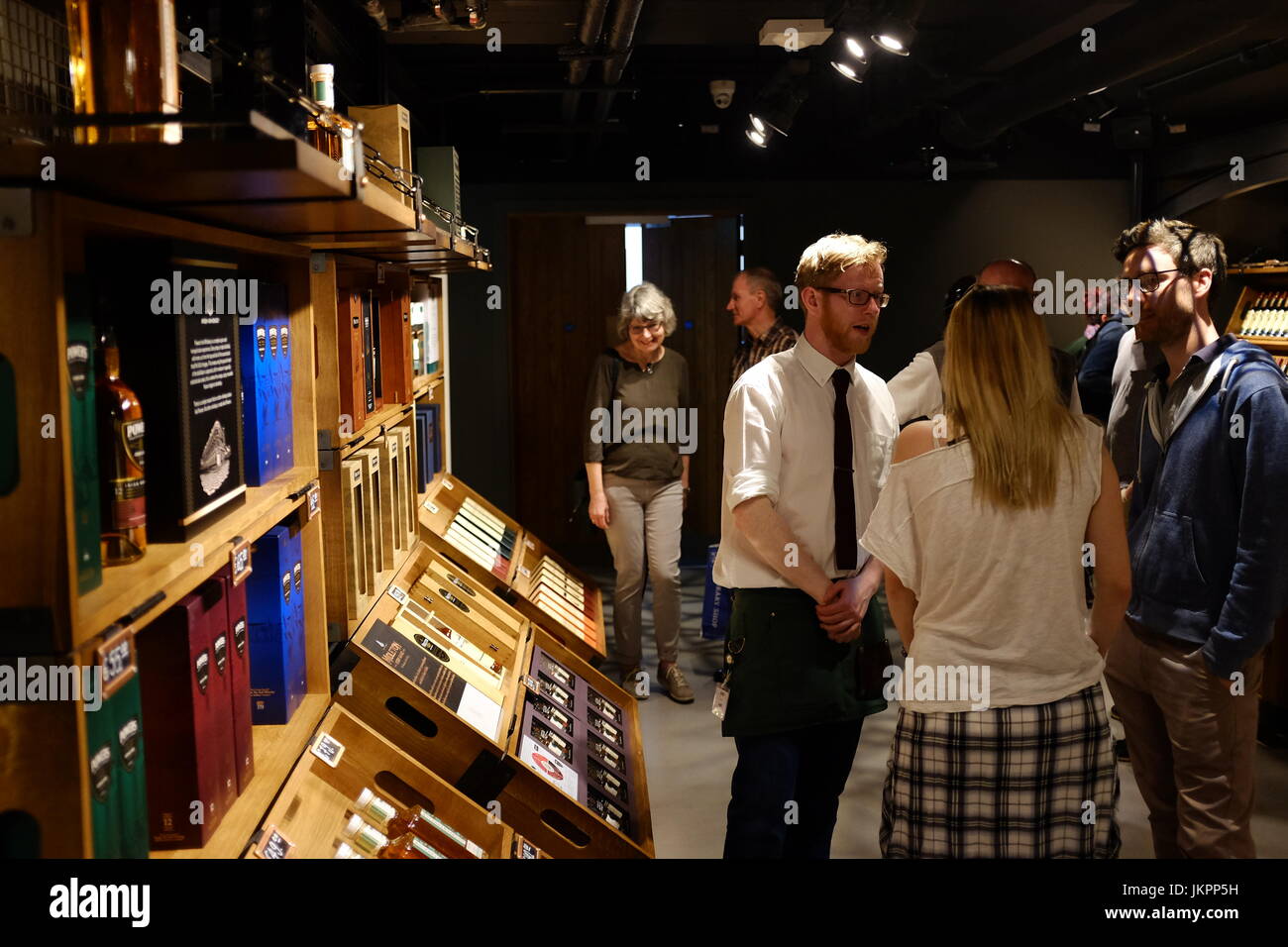 Jameson Distillery Tour, Dublin, Irland Stockfoto