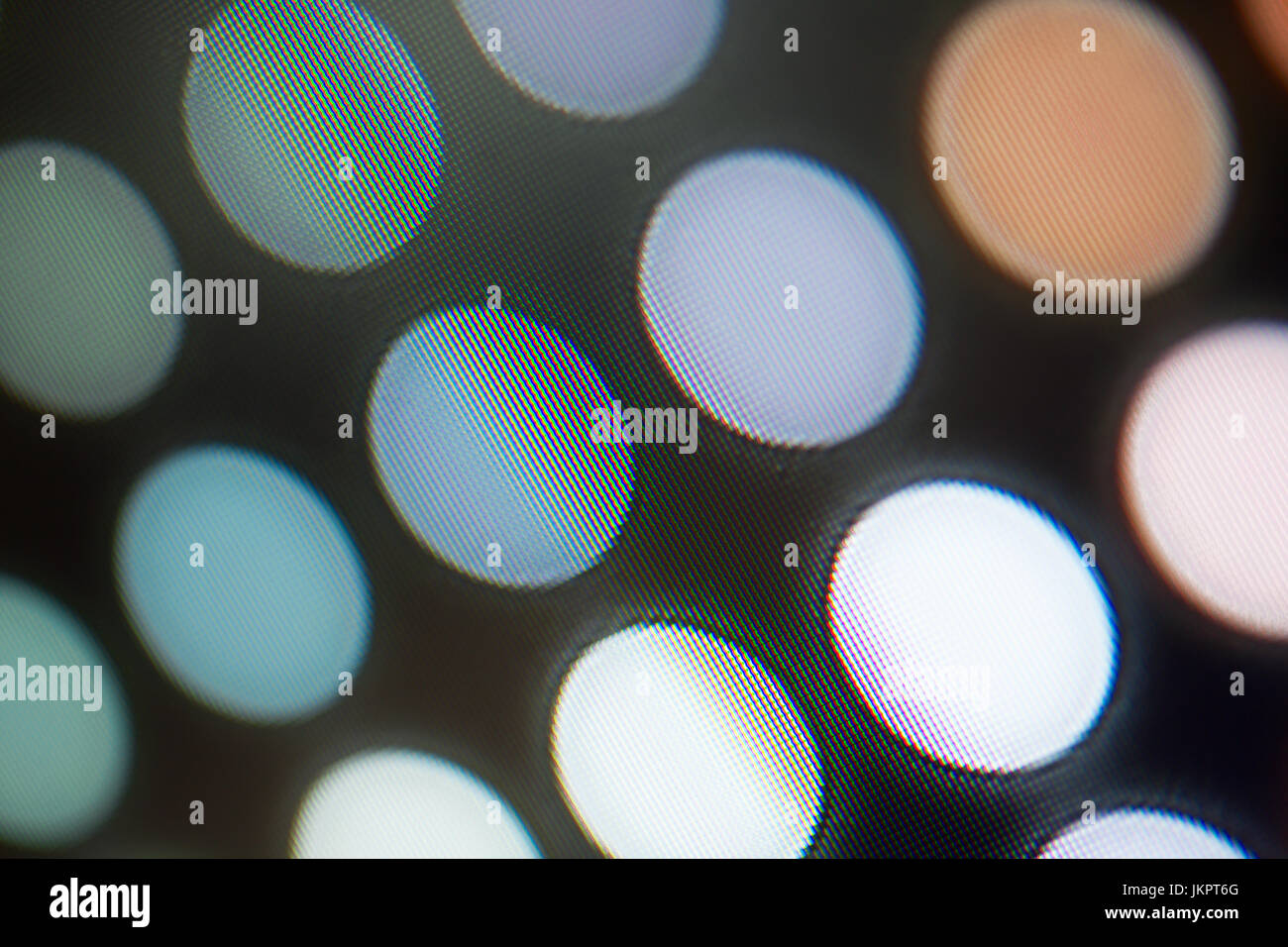 Licht emittierende Dioden Nacro für LED-Anzeige. Digitale LED-Bildschirm-Hintergrund Stockfoto