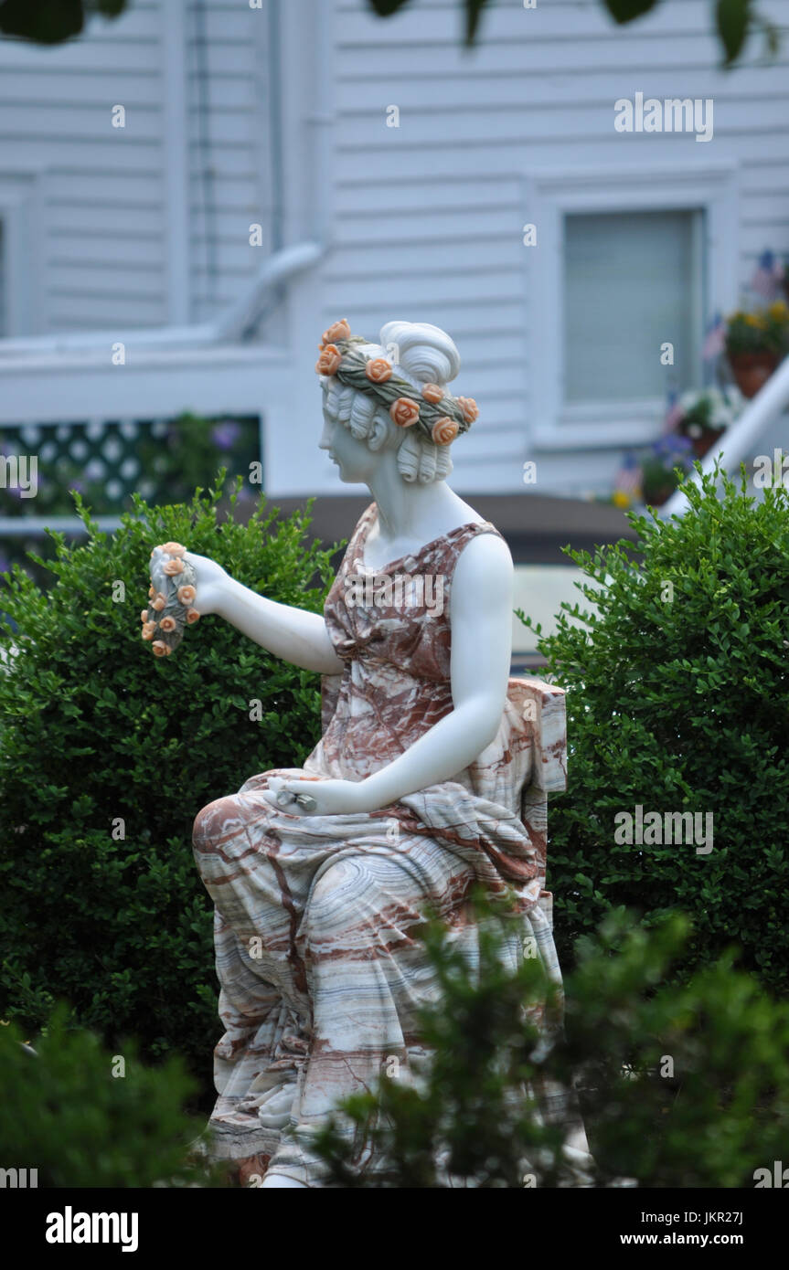 Gartenstatue Stockfoto