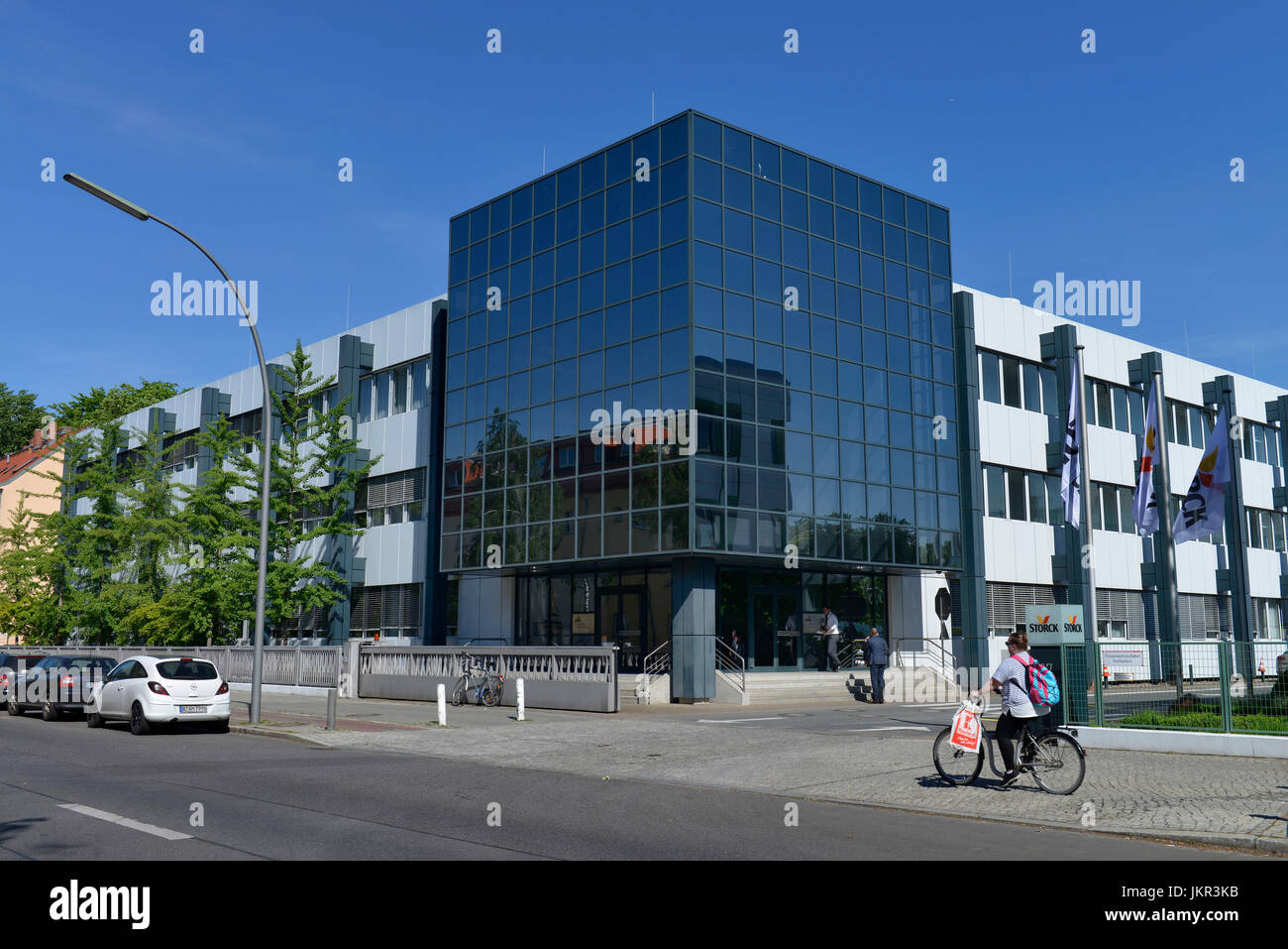 Storck, Waldstraße, Dorf Reinicken, Berlin, Deutschland, Reinickendorf, Deutschland Stockfoto