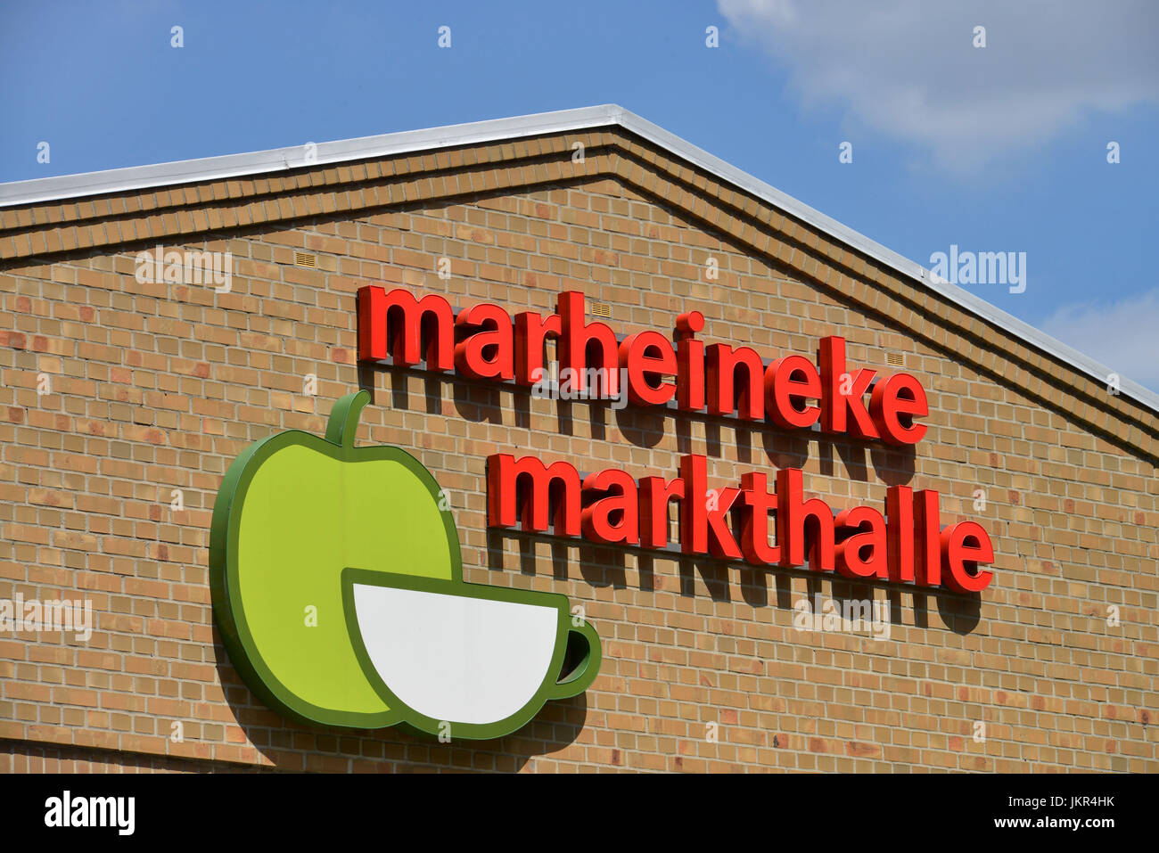 Marheineke bedeckt Markt, Zossener Straße, cross-Mountain, Marheineke Markthalle, Zossener Straße, Kreuzberg, Berlin, Germany, Deutschland Stockfoto