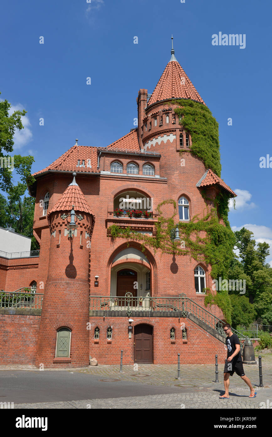 Sixtus-Villa, Viktorias Unterkunft, Methfesselstrasse, cross-Mountain, Berlin, Deutschland, Sixtus-Villa, Viktoria-Quartier, Kreuzberg, Deutschland Stockfoto