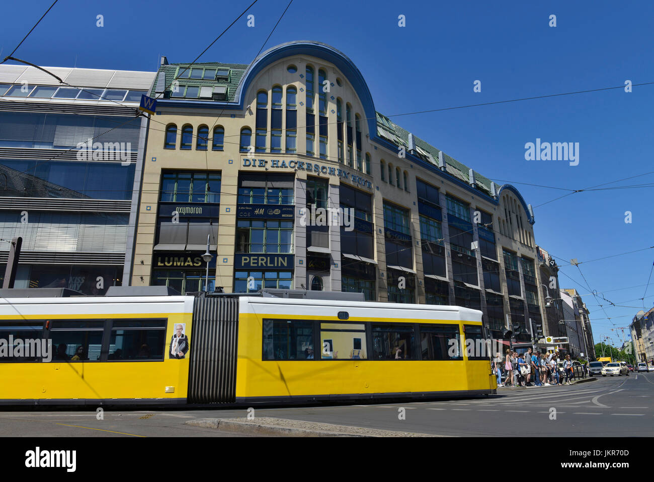 Gehackte Fleisch Asche Gerichte, Rosenthaler Straße, Mitte, Berlin, Deutschland, Hackesche Hoefe, Rosenthaler Straße, Mitte, Deutschland Stockfoto