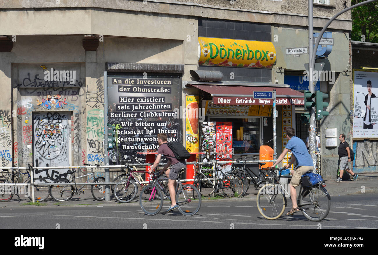 Sage Club, Köpenicker Straße, Mitte, Berlin, Deutschland, Sage-Club, Koepenicker Straße, Mitte, Deutschland Stockfoto