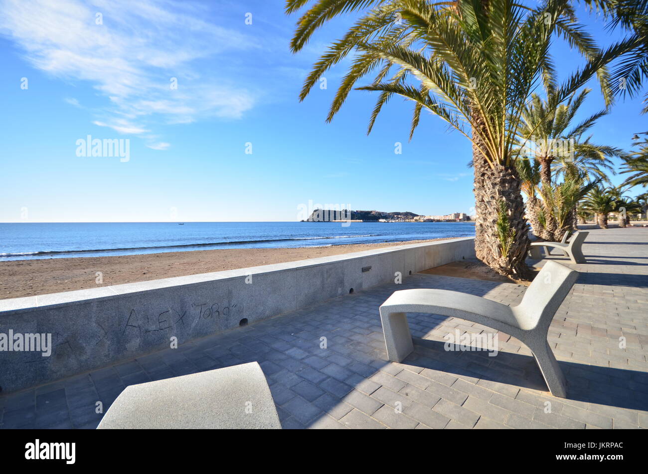 Costa de Mazarrón Stockfoto