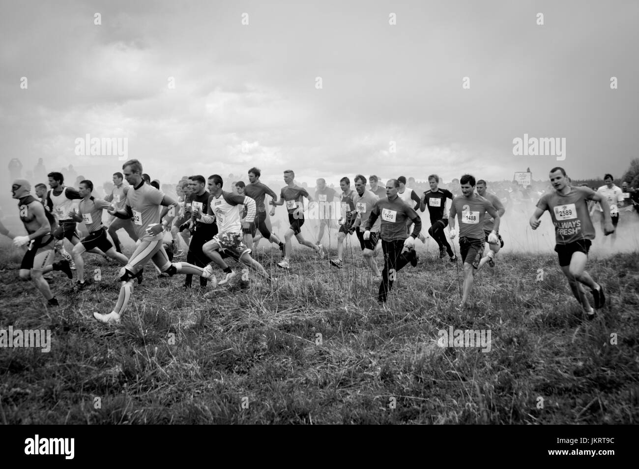 Laufen laufen laufen Stockfoto