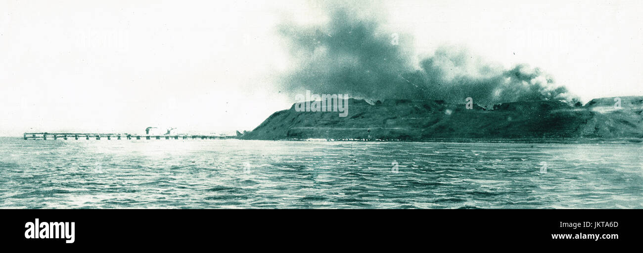 Schlacht von Kumkale, Gallipoli Kampagne Stockfoto