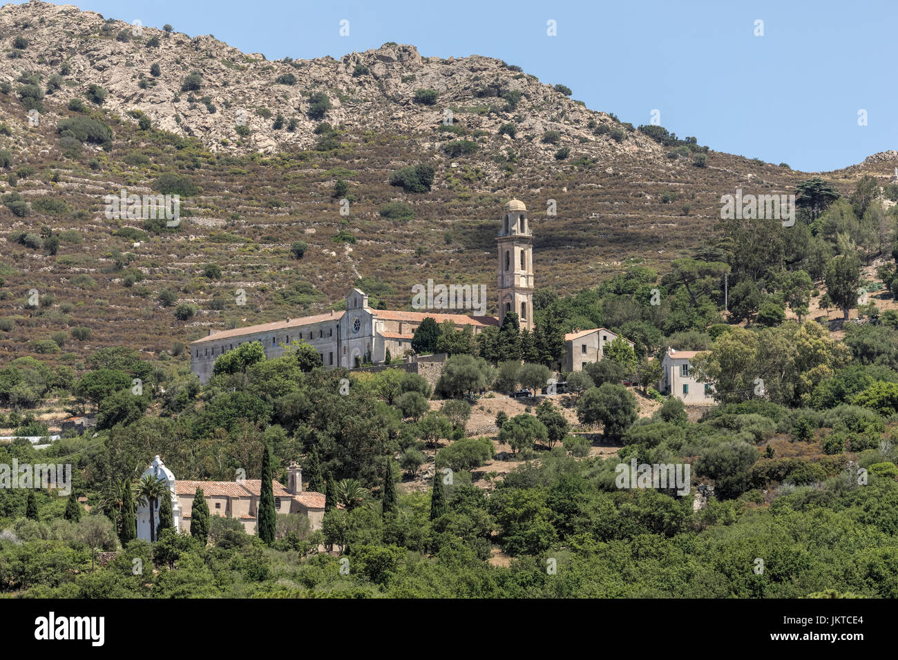 Couvent de Corbara, Corbara, Korsika, Frankreich Stockfoto