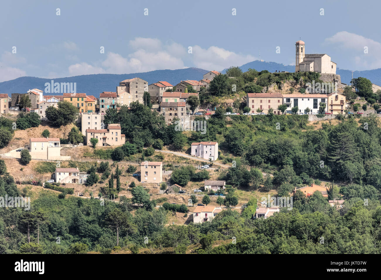 Poggio-di-Venaco, Haute-Corse, Korsika, Frankreich Stockfoto