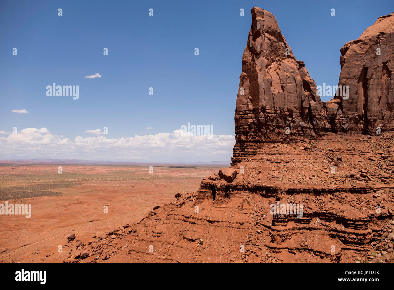Monument Valley Buttes Stockfoto