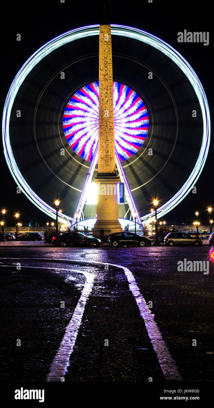 Riesenrad in Paris, Frankreich Stockfoto