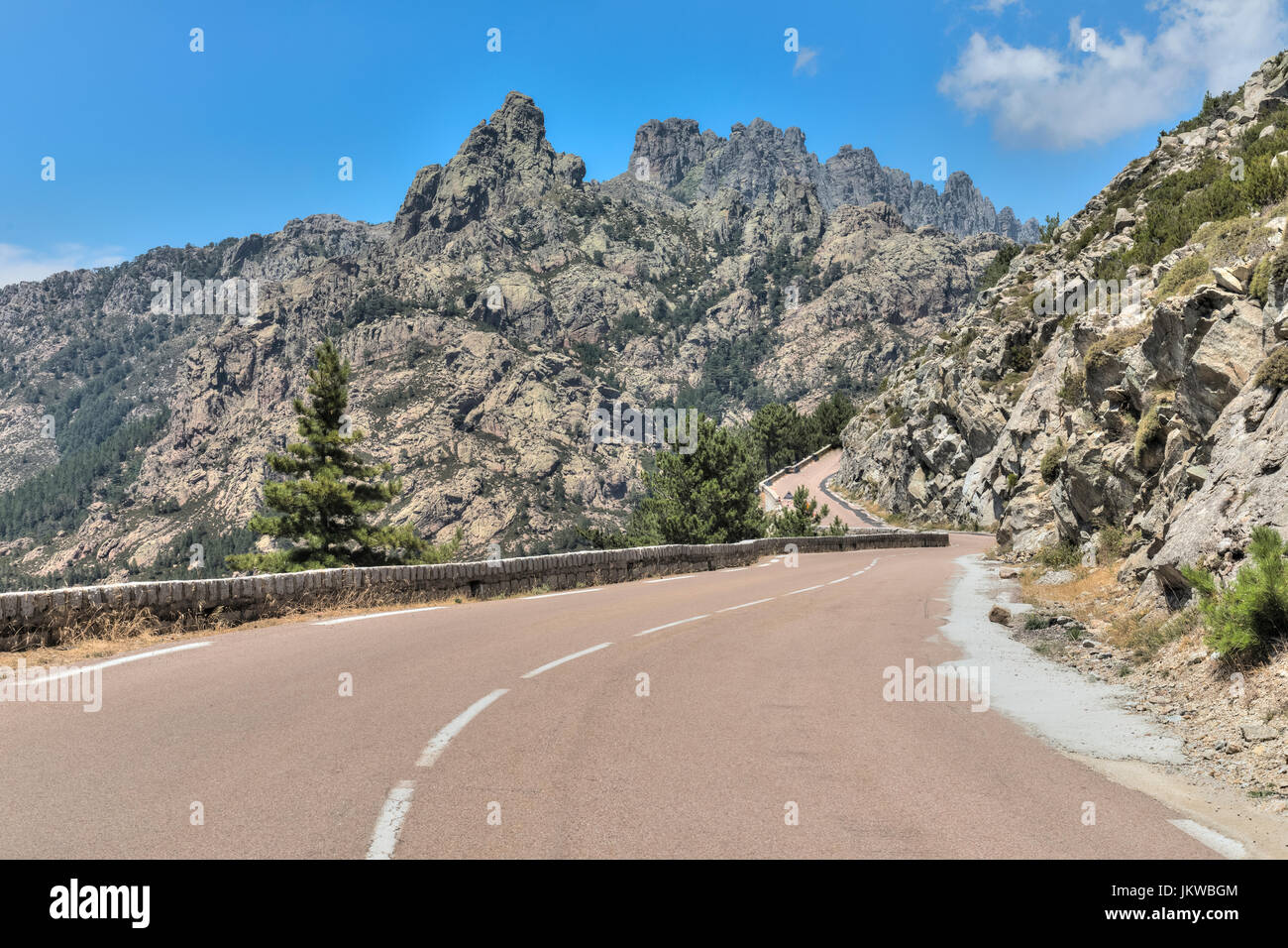 Aiguilles de Bavella, Parc Naturel regional de Corse, Korsika, Frankreich Stockfoto