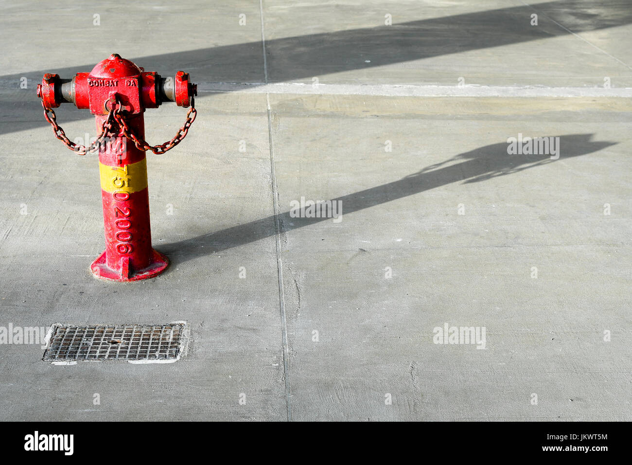 Hydranten für Singapur Stockfoto