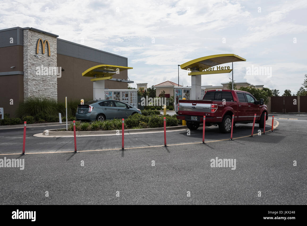 McDonalds Restaurant Stockfoto