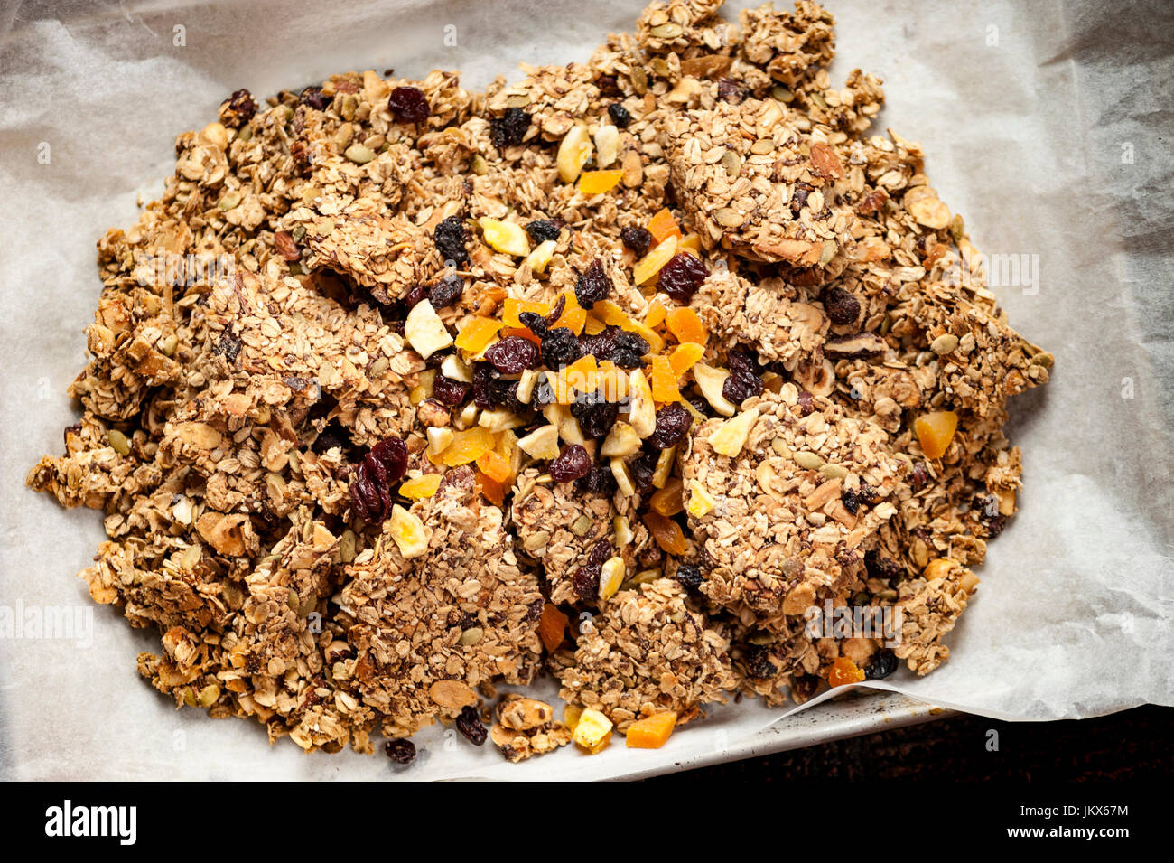 Müsli-bulk Stockfoto