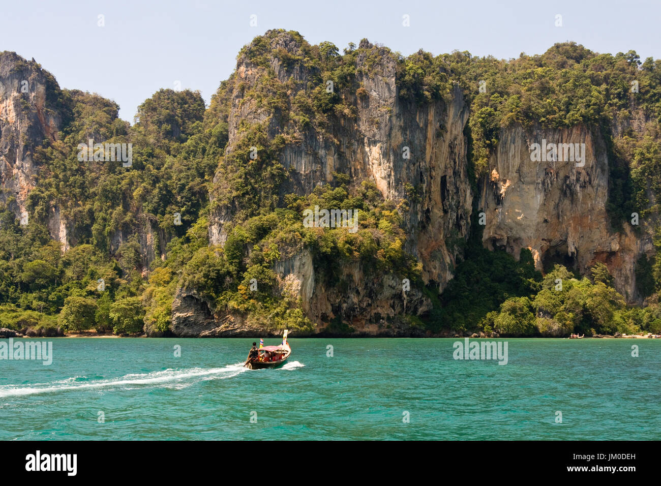 Long-tail-Boot, Krabi, Thailand Stockfoto