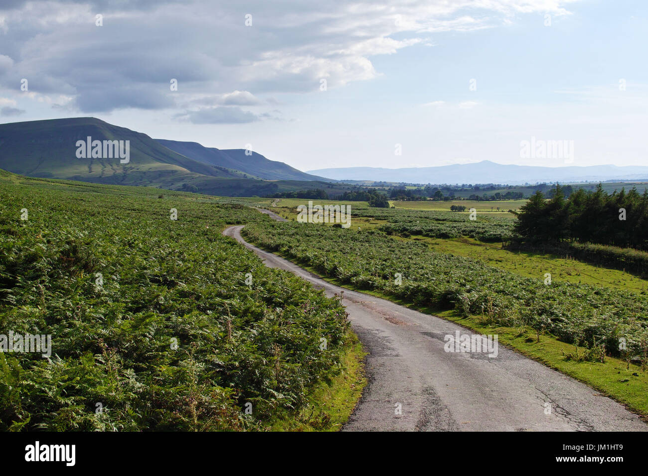 Heu-Bluff, Brecon Beacons, Powys, wales Stockfoto