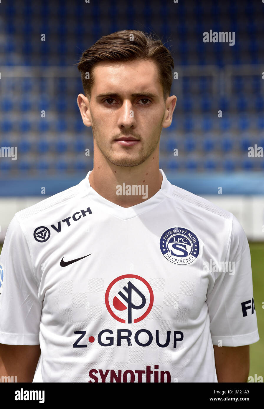 Tomas Vasiljev Team 1 Fc Slovacko Tschechischen Fussball Liga Saison 2017 2018 Ctk Foto Dalibor Gluck Stockfotografie Alamy