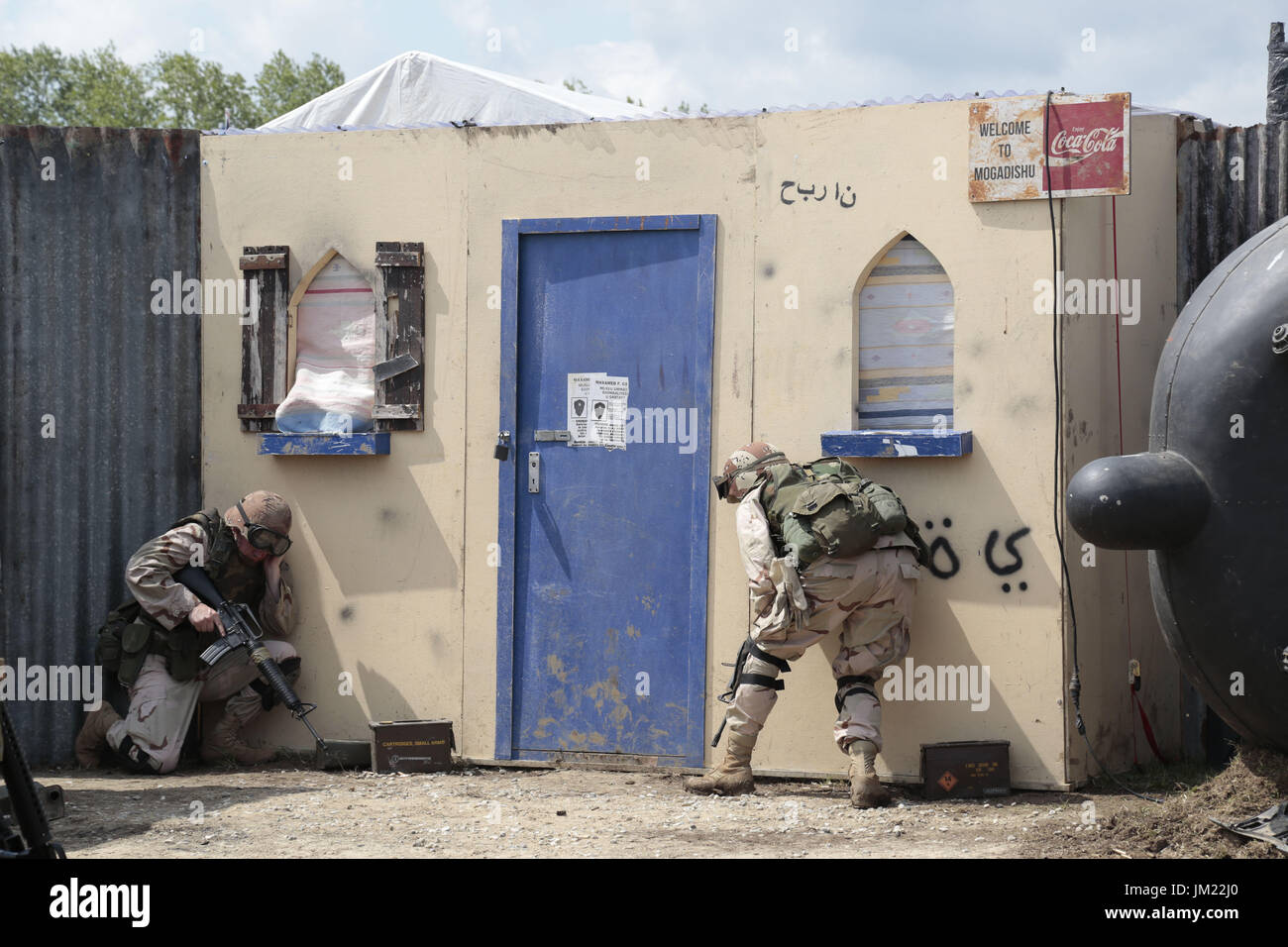 21. Juli 2014 - Paddock Wood, Kent, UK - Re-enactment auf den Krieg und Frieden-Revival auf Hop Farm in Paddock Wood Kent UK 26.07.2017 (Kredit-Bild: © Theodore Liasi über ZUMA Draht) Stockfoto