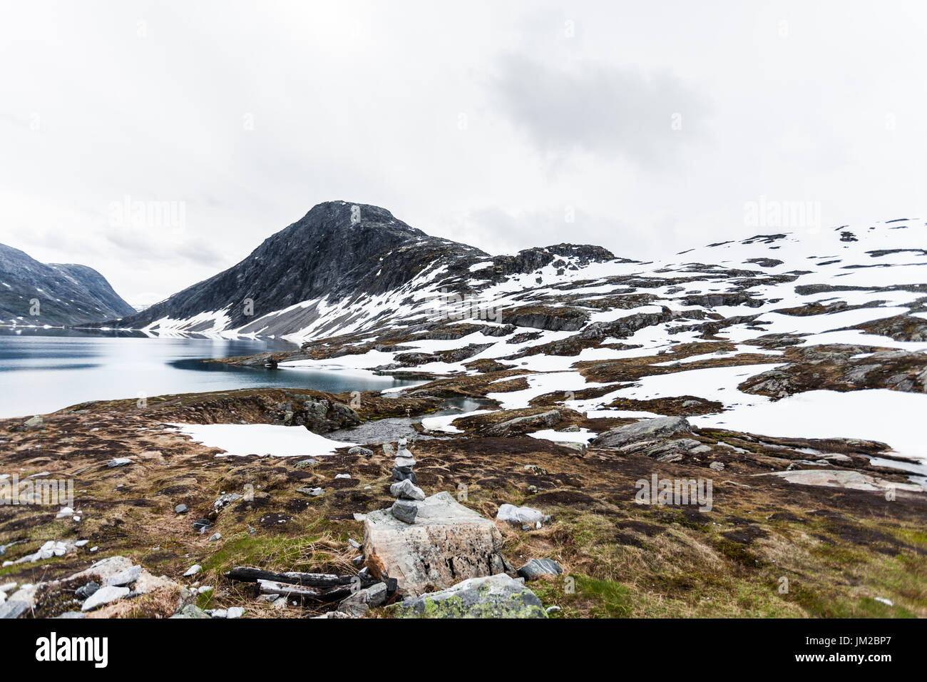 Gletscherlandschaft Stockfoto