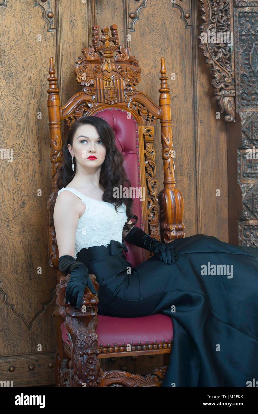 Mode-Modell Stockfoto