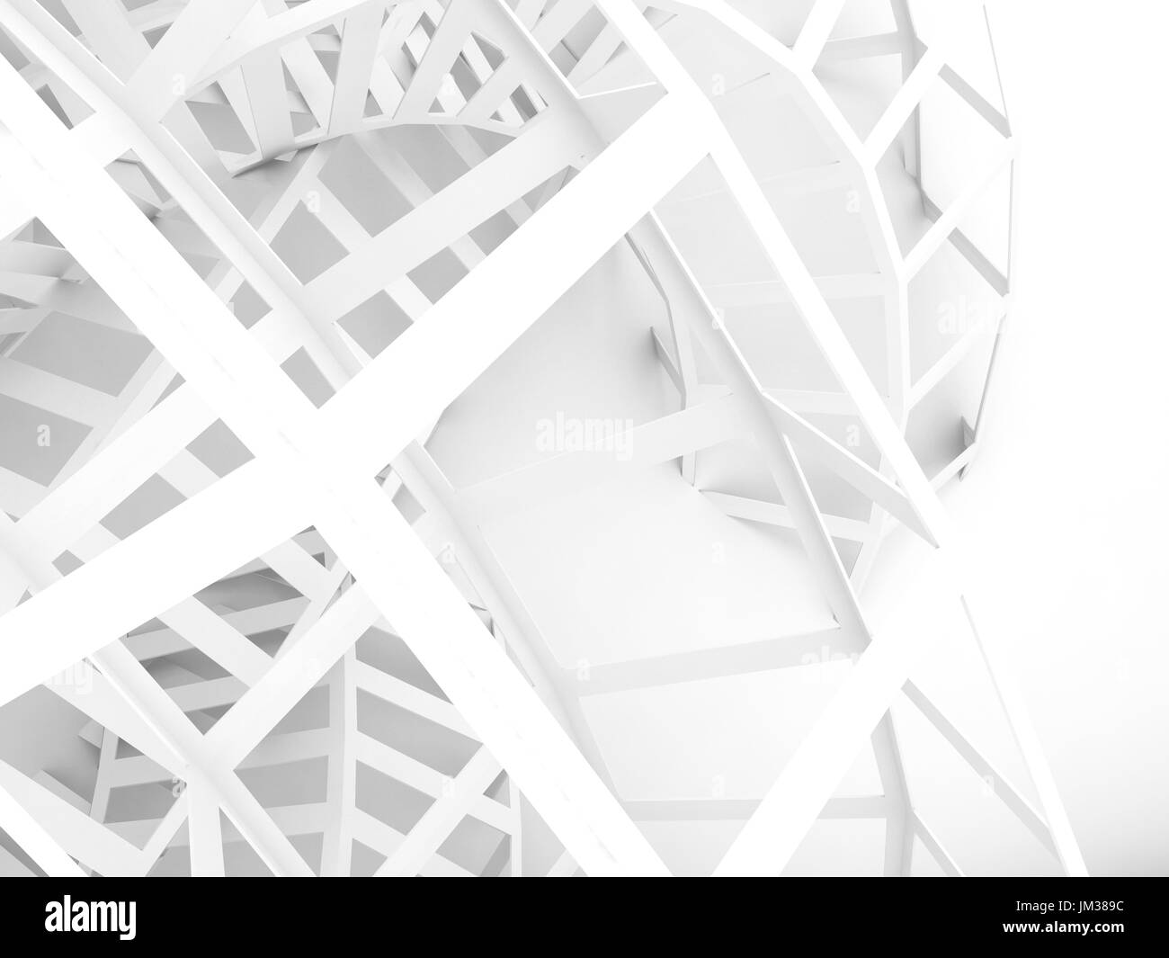 Abstrakte digitale Hintergrund, Draht-Struktur. 3D illustration Stockfoto