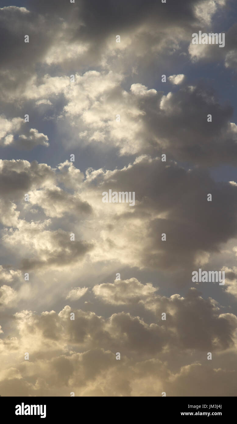 Wolken am Himmel Stockfoto
