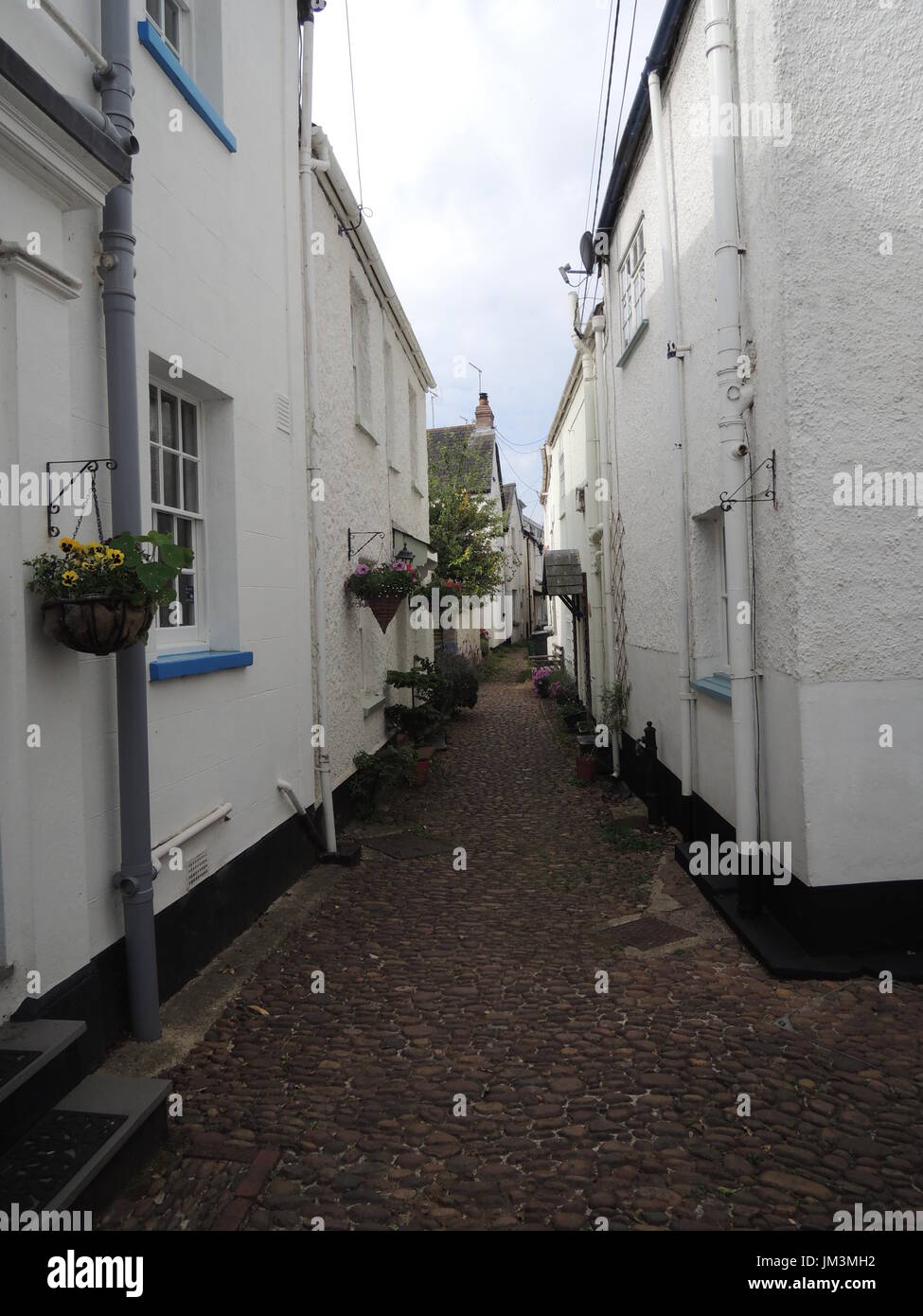 Lympstone einen typisch englischen Dorf an der Küste South Devon Stockfoto