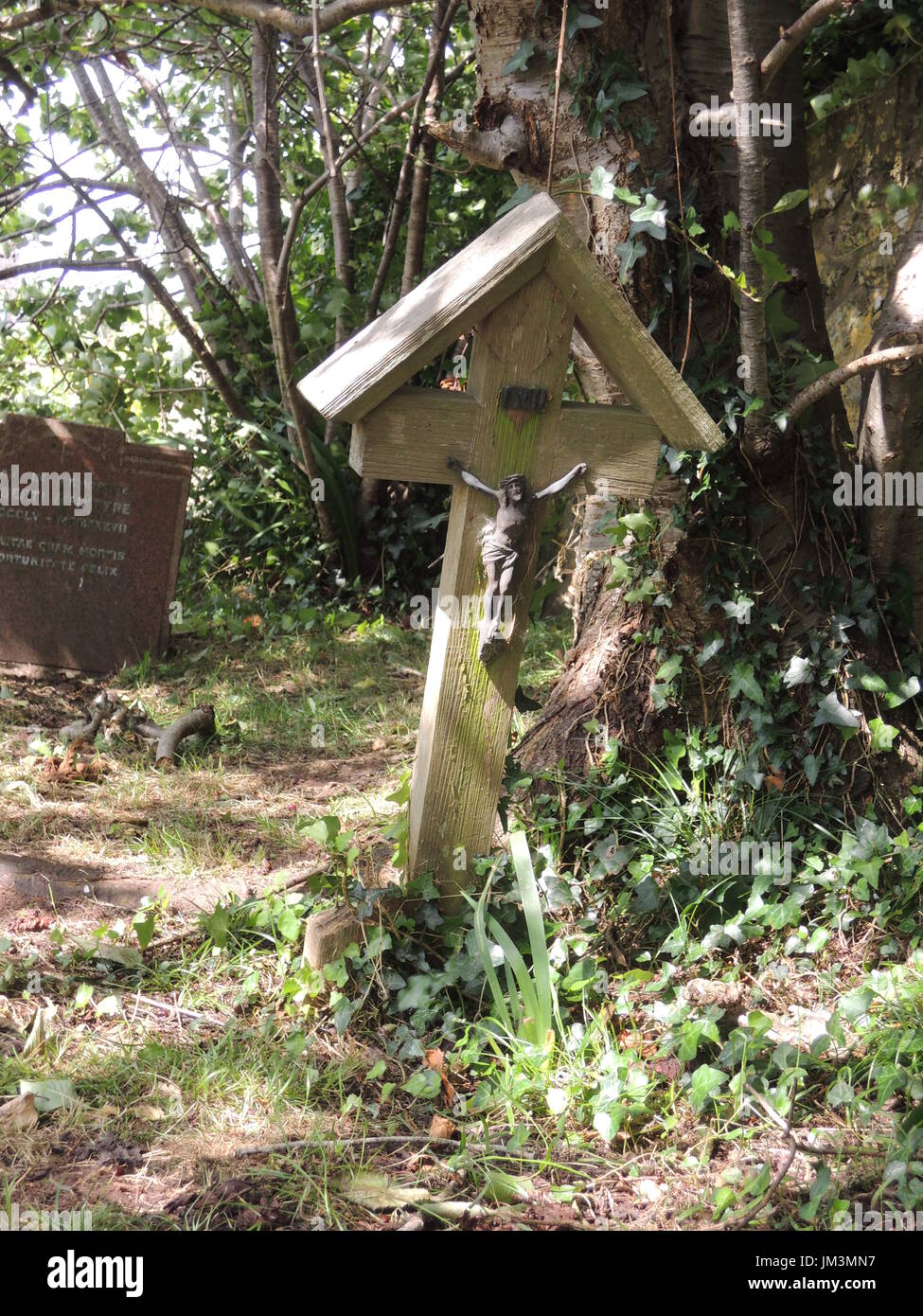 Lympstone, Devon, Pfarrkirche und Friedhof Stockfoto