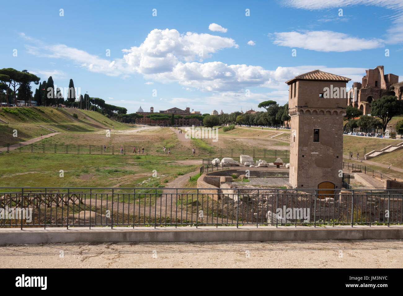 Circus Maximus, Rom Stockfoto