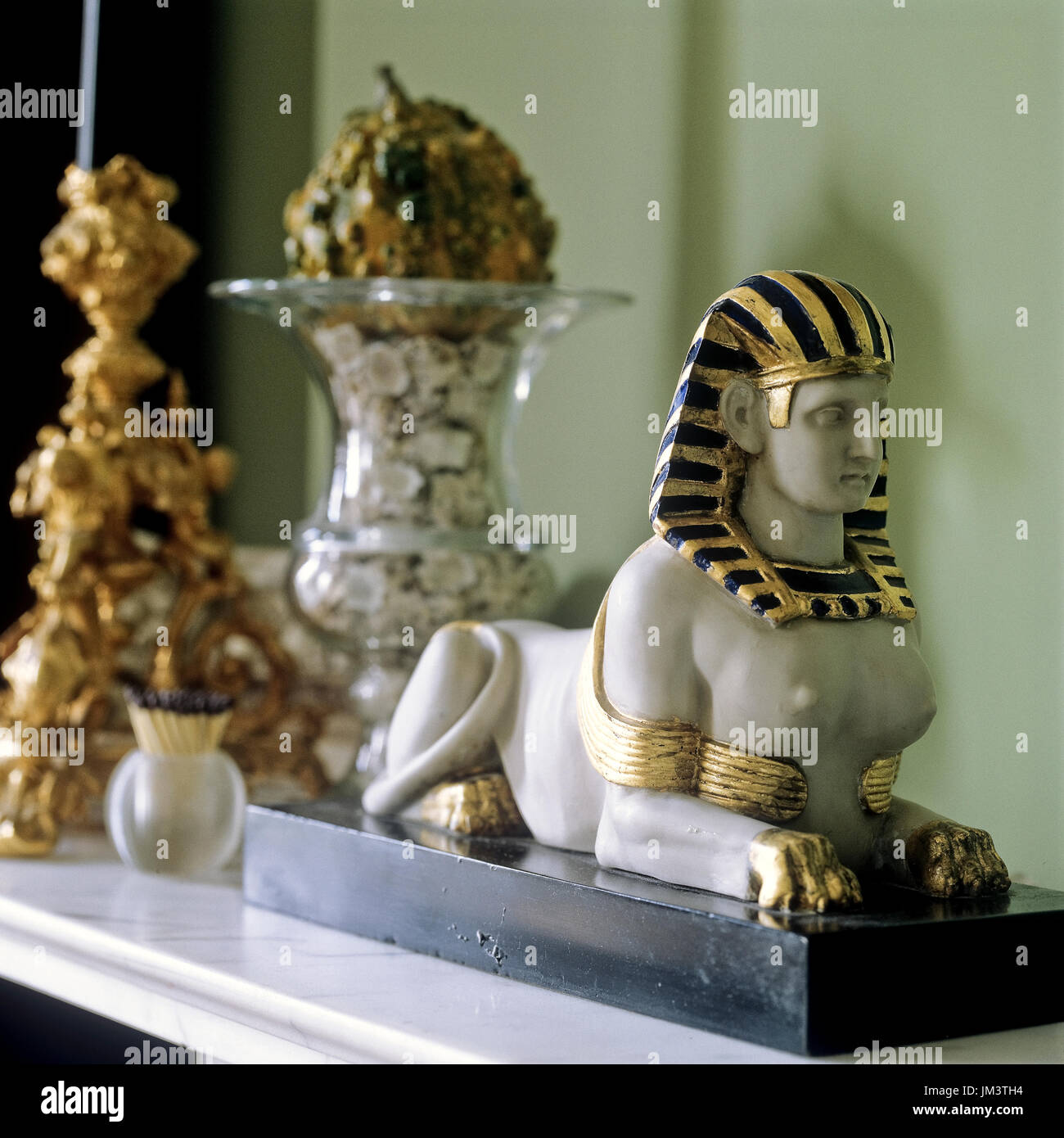 Sphinx Skulptur Stockfoto