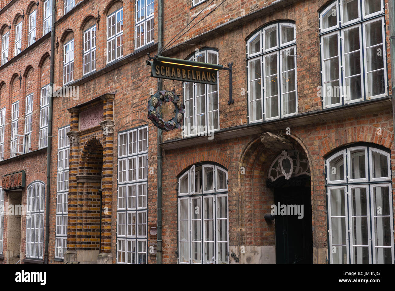 Schabbelhaus, eine alte Merchants´house in Lübeck, Hansestadt Lübeck, UNESCO-Welterbe, Ostsee, Schleswig-Holstein, Deutschland, Europa Stockfoto