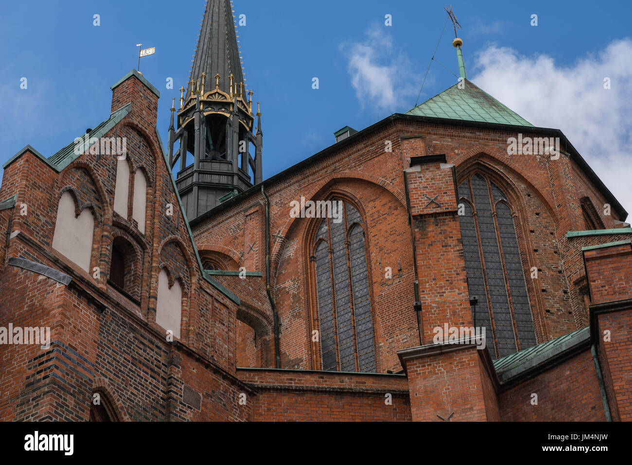 Kirche St. Mary, Hansestadt Lübeck, UNESCO-Welterbe, baltischen Meer, Schleswig-Holstein, Deutschland, Europa Stockfoto