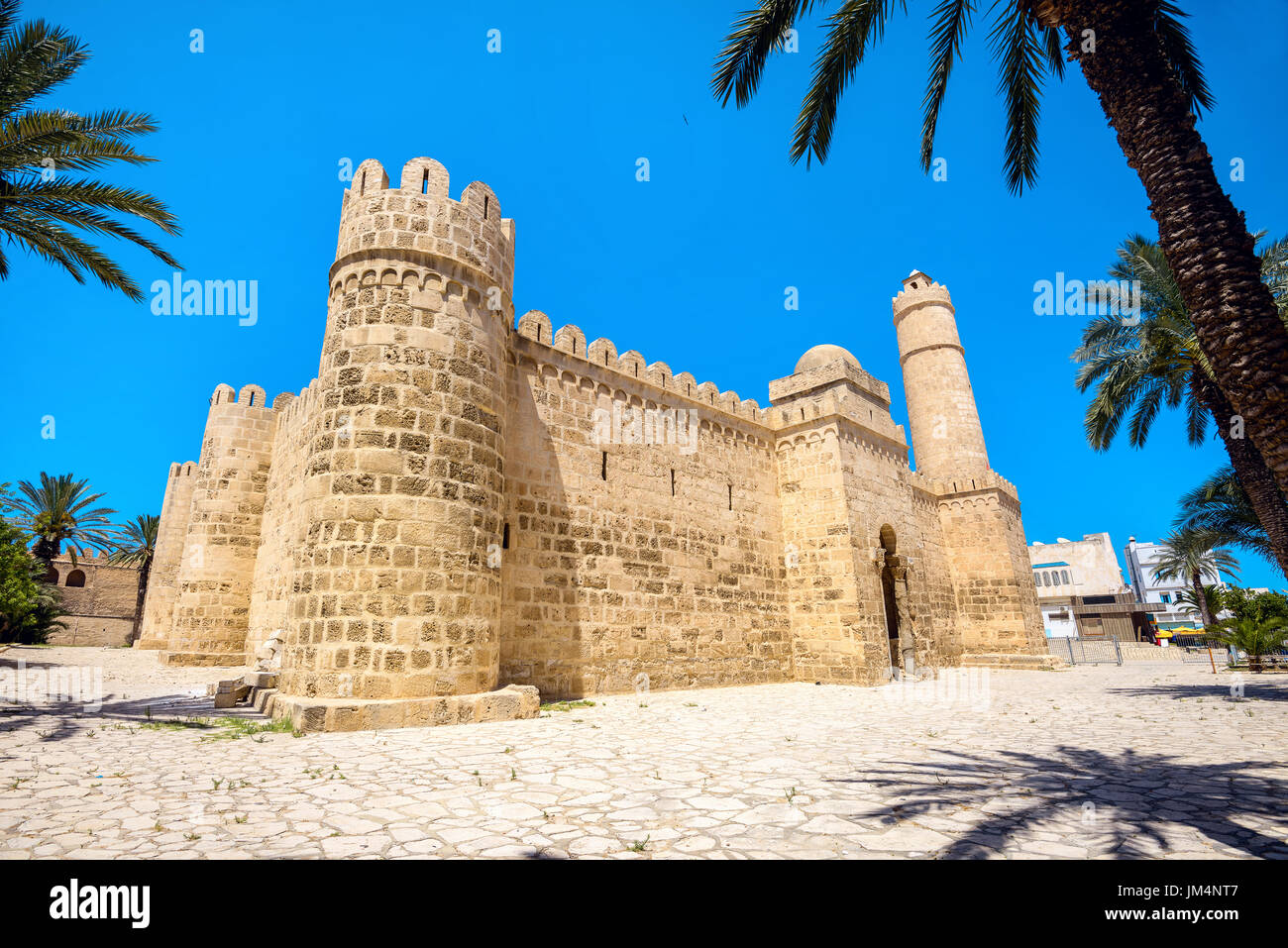 Ansicht der alten Festung in Sousse. Tunesien, Nordafrika Stockfoto