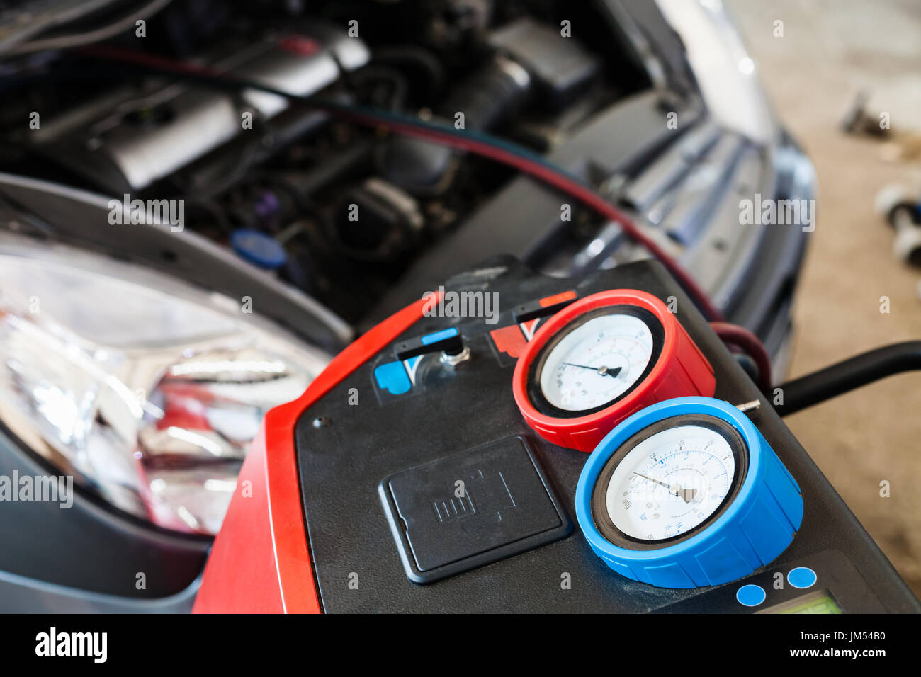 Klimaanlage Auto Nachfullen