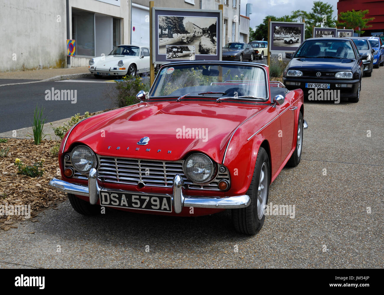 Triumph TR4 Stockfoto