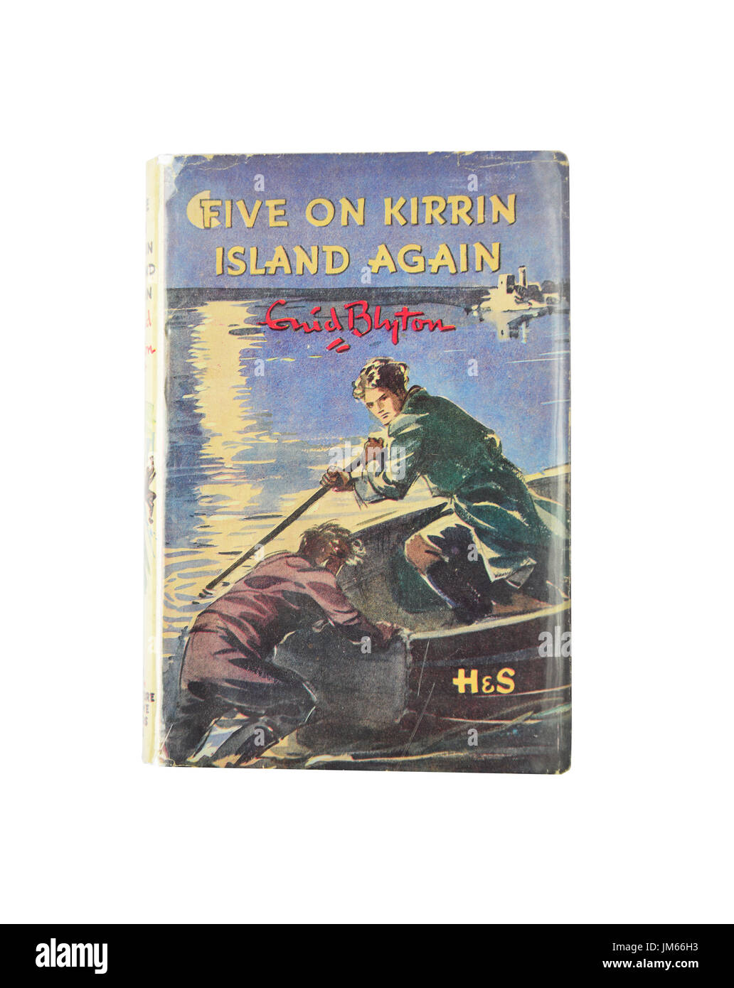 Enid Blytons 'Fünf Kirren Insel wieder' sechsten Famous Five Buch, Surrey, England, Vereinigtes Königreich Stockfoto