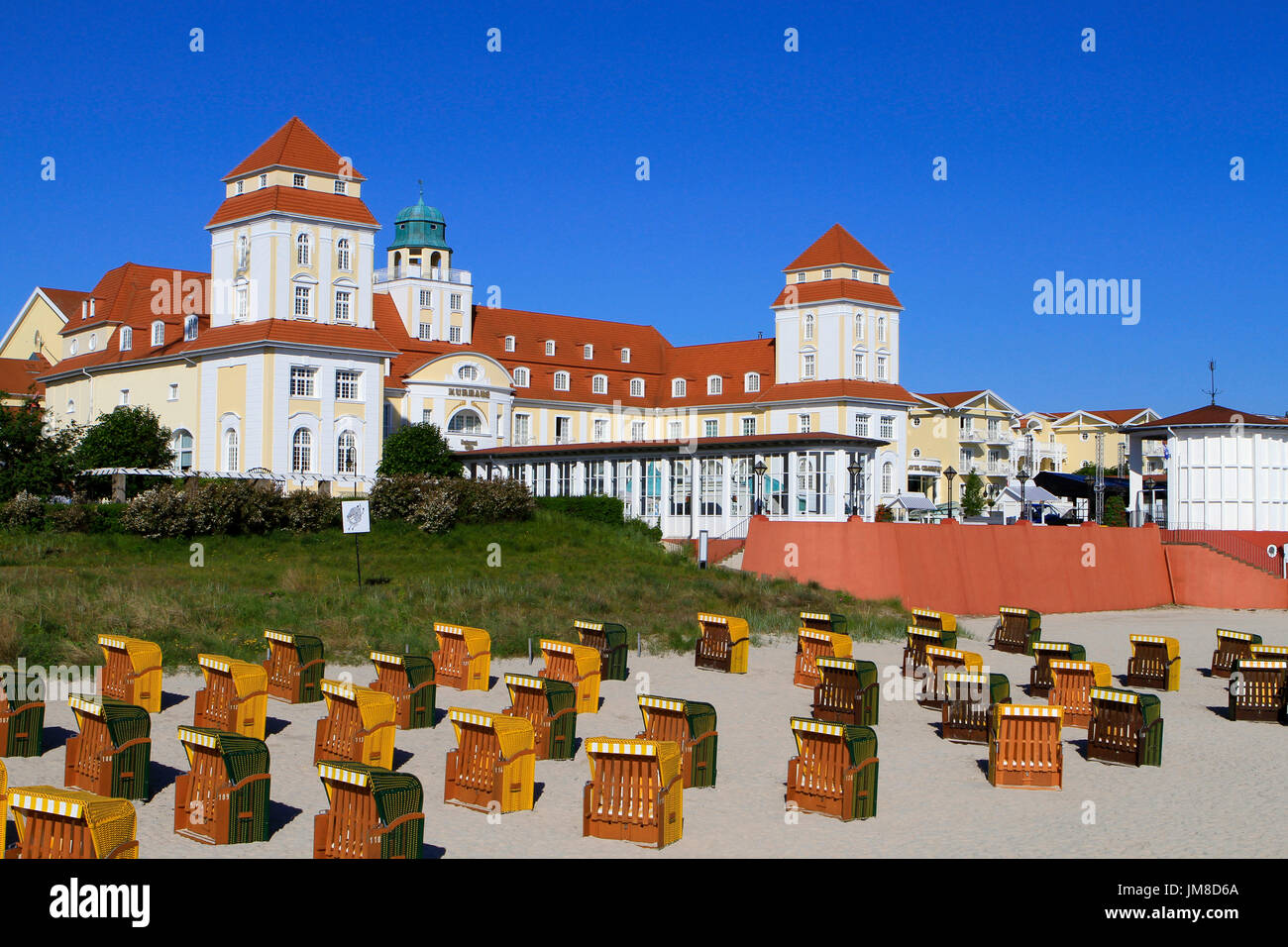 Ostseebad Binz auf der Insel Rügen, Mecklenburg-Western Pomerania, Deutschland, Europe Stockfoto