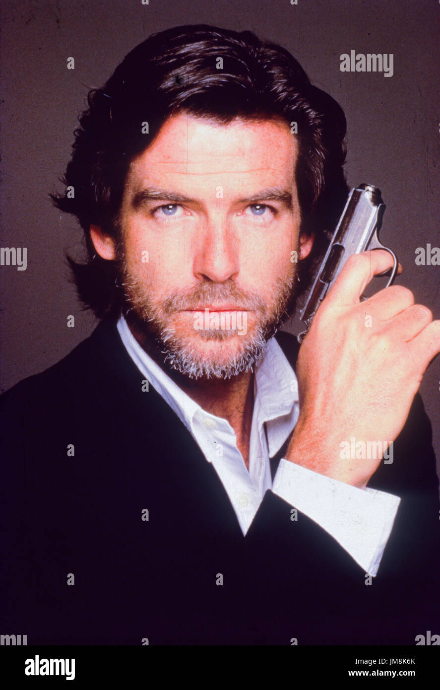 durchbohren Sie Brosnan, Goldeneye, 1995 Stockfoto