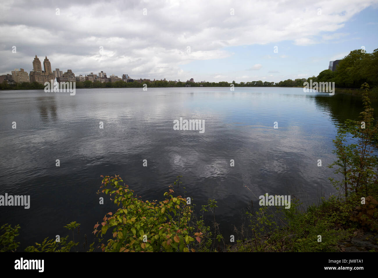 Jacqueline Kennedy Onassis Reservoir Central Park New York City, USA ...
