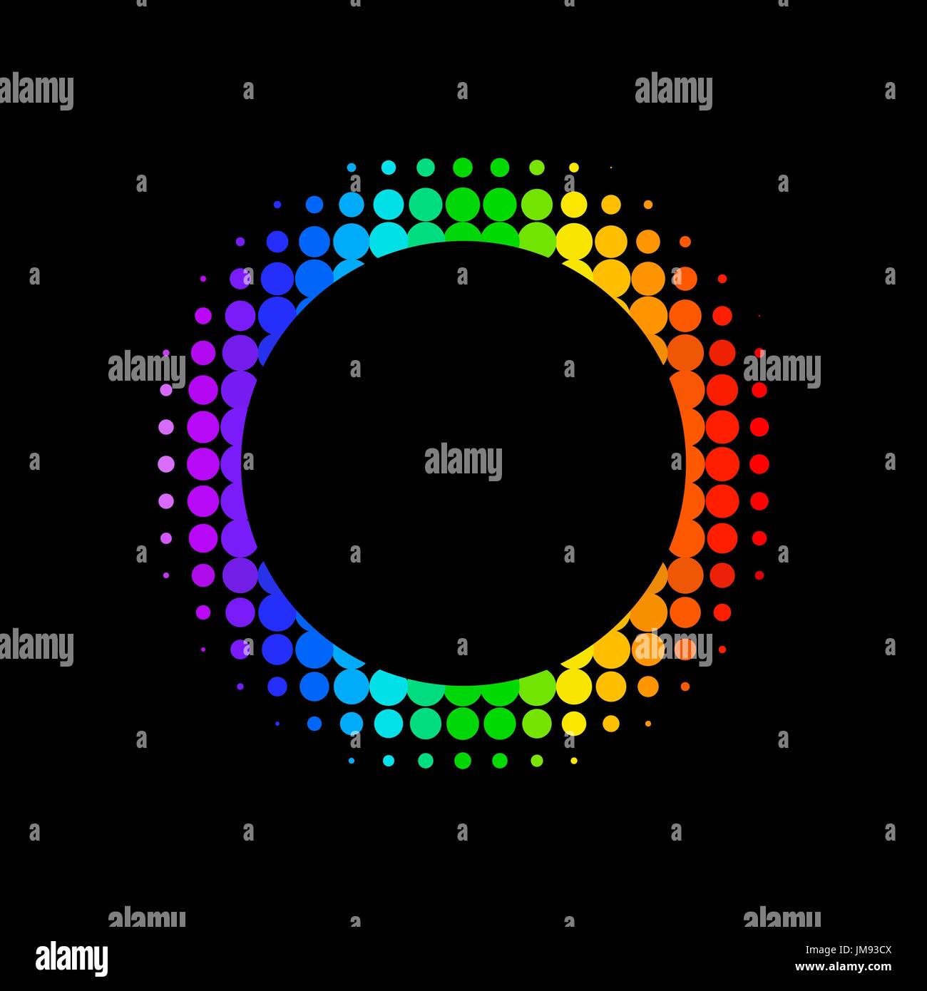 Vektor-Dot Hintergrundfarbe. abstrakte Halbton-Hintergrund Stock Vektor