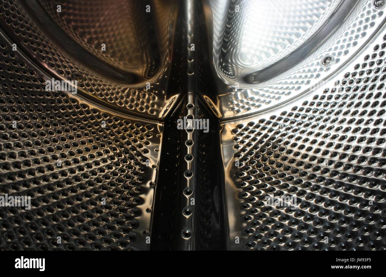 Die Waschkorb sieht aus wie ein Science-Fiction-Objekt Stockfoto