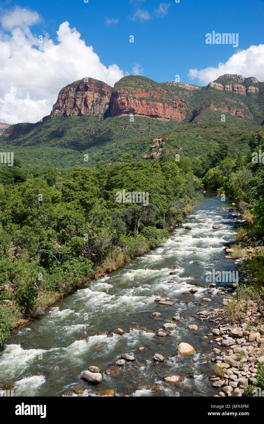 Blyde River Mpumalanga Souh Afrika Stockfoto