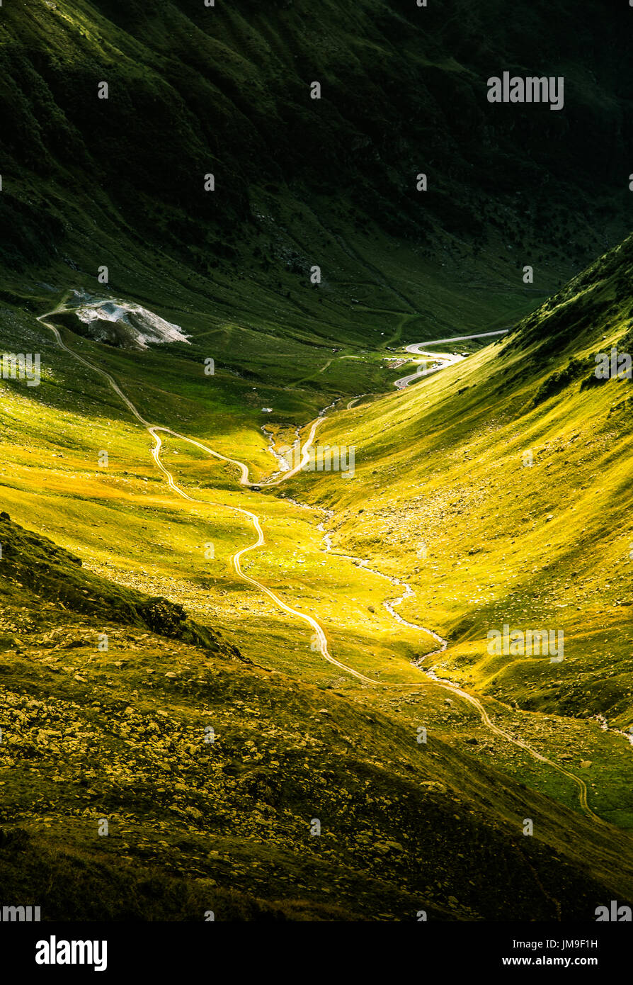 Eine schöne Berglandschaft in Karpaten Stockfoto