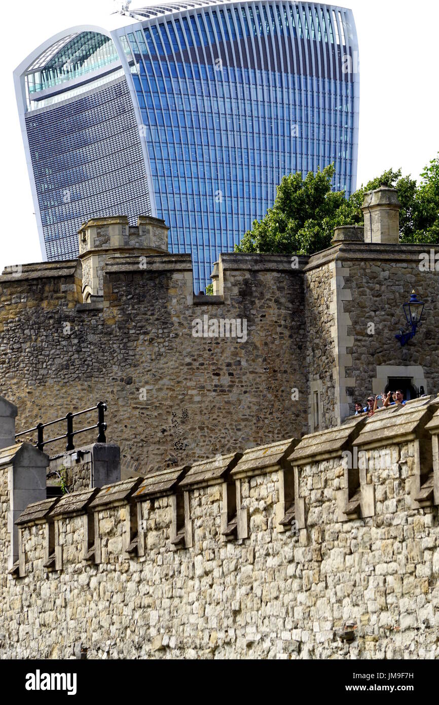 Walkie-Talkie Gebäude London Stockfoto