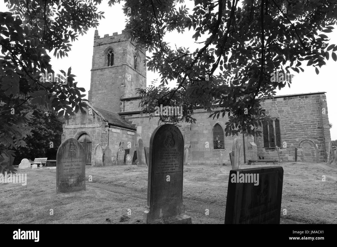 Kirche St. Winifred Stockfoto