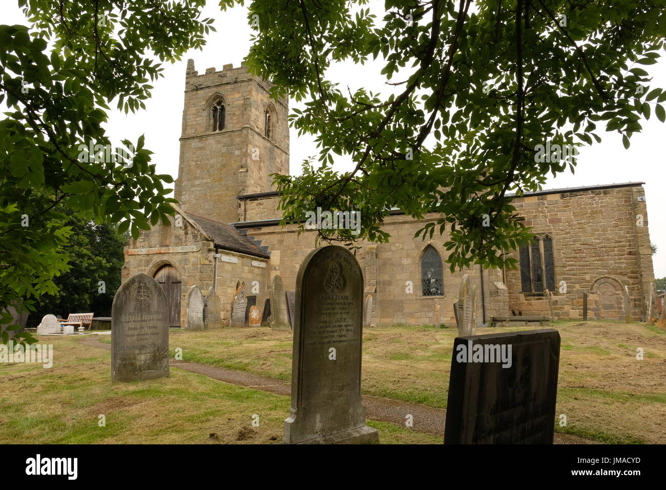 Kirche St. Winifred Stockfoto