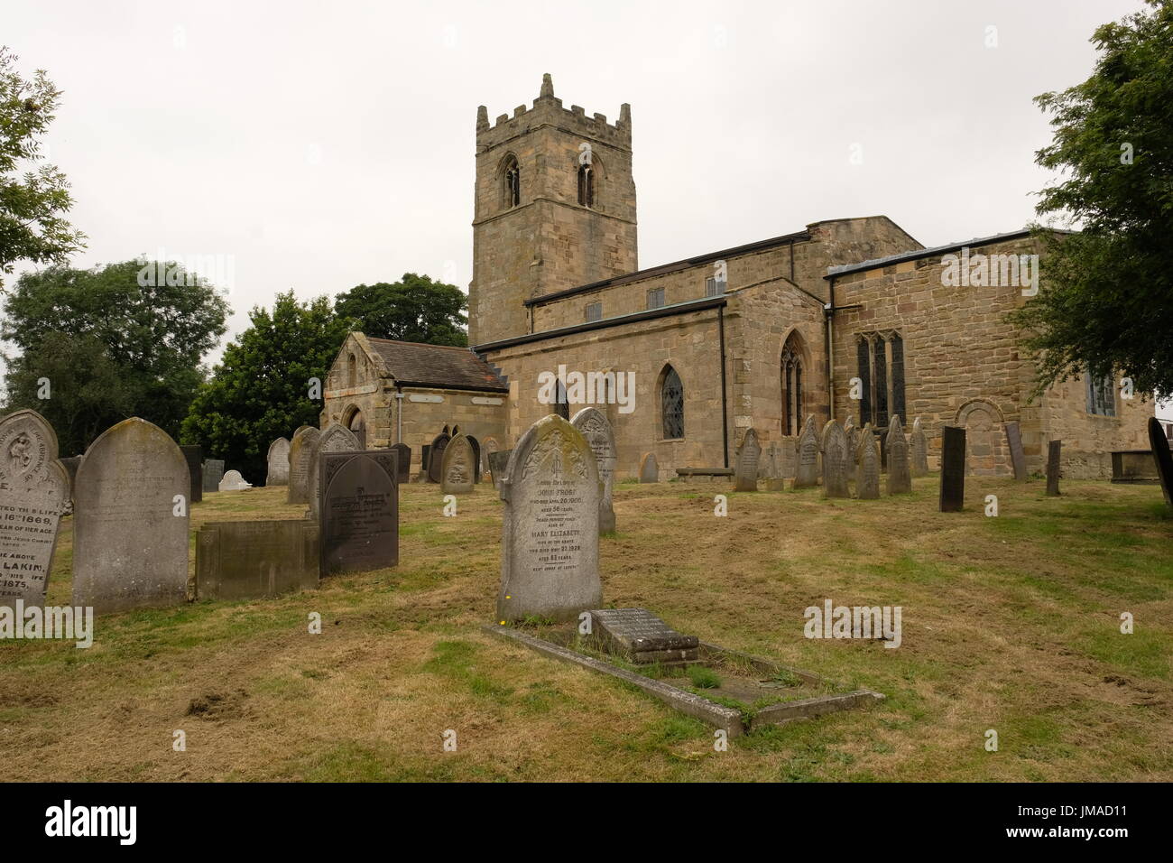 St. Winifred ist Kirche, Barrow-auf-Trent Stockfoto