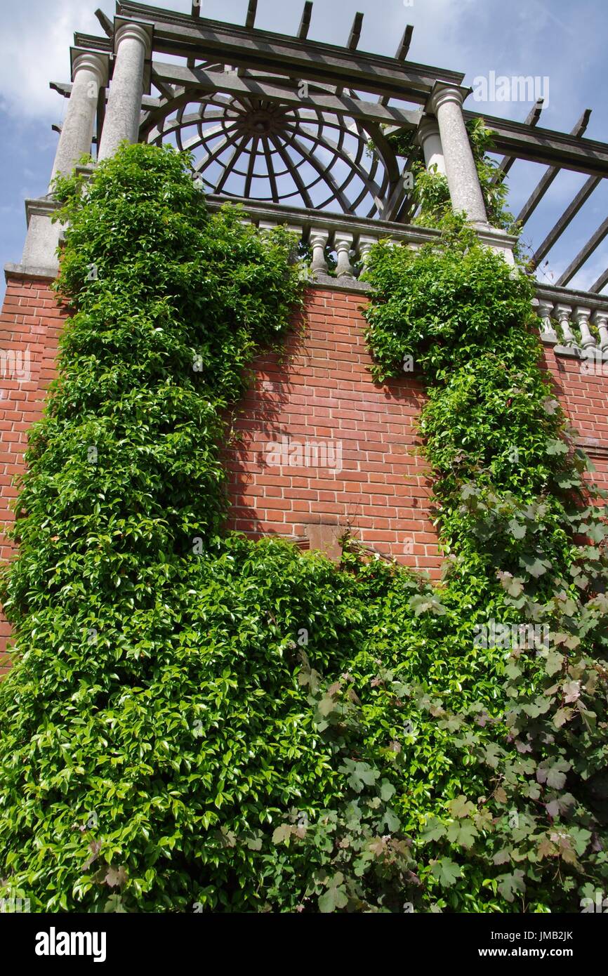 Die Hügel Garten und Pergola Hampstead Stockfoto